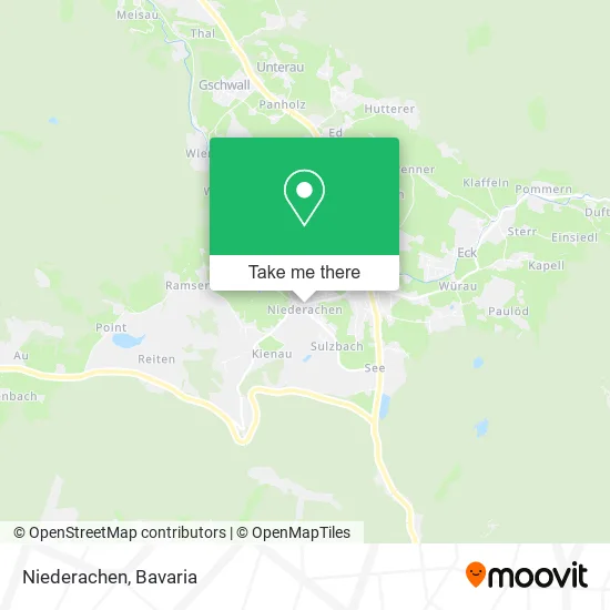 Карта Niederachen