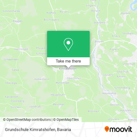 Карта Grundschule Kimratshofen