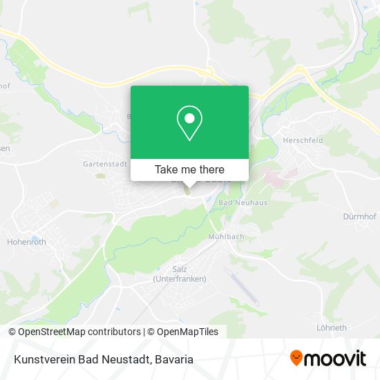 Kunstverein Bad Neustadt map