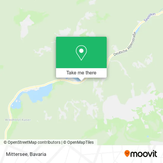 Карта Mittersee