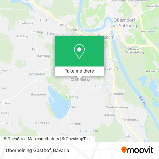 Карта Oberheining Gasthof