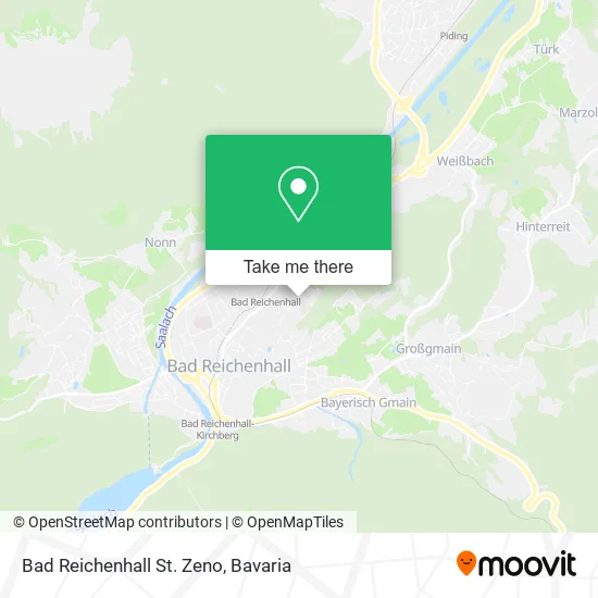 Карта Bad Reichenhall St. Zeno