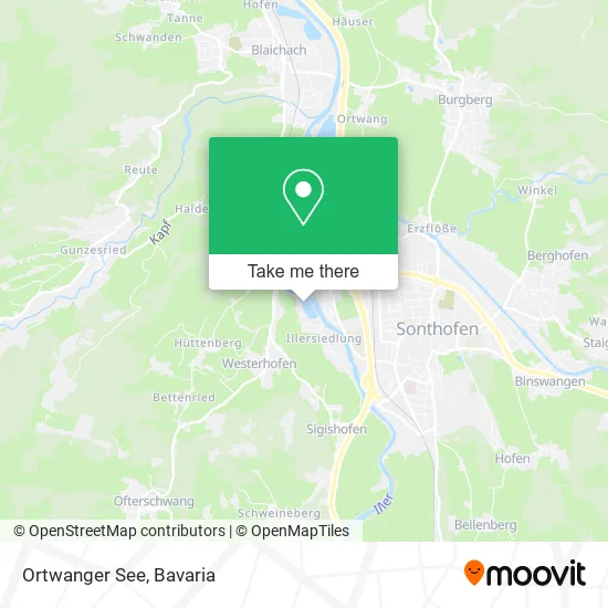 Карта Ortwanger See