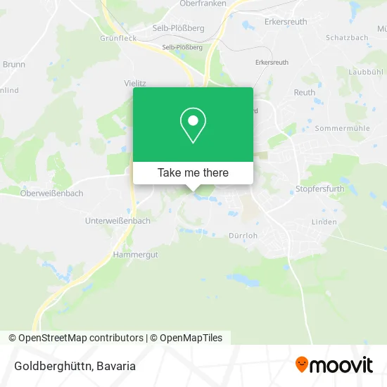 Карта Goldberghüttn