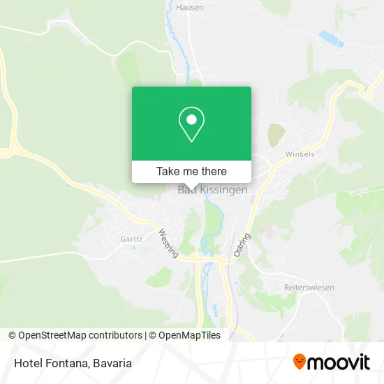Карта Hotel Fontana