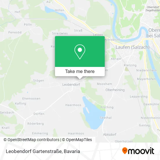 Карта Leobendorf Gartenstraße