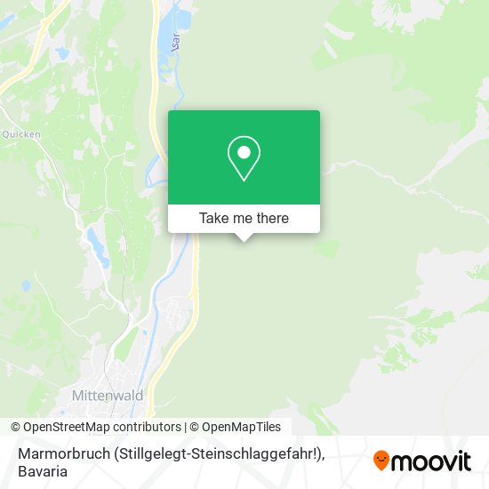 Marmorbruch (Stillgelegt-Steinschlaggefahr!) map