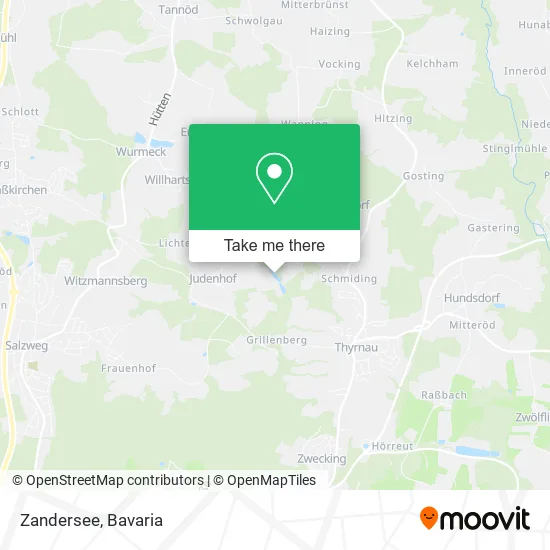 Карта Zandersee