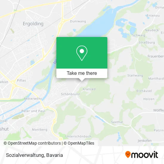 Карта Sozialverwaltung