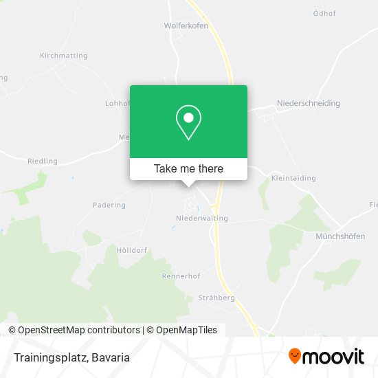 Карта Trainingsplatz