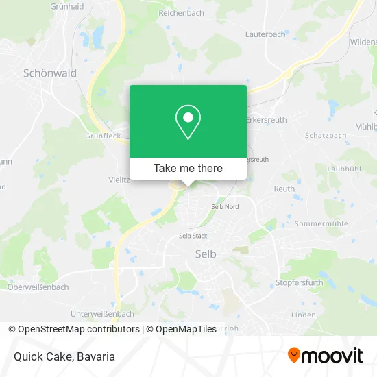 Карта Quick Cake