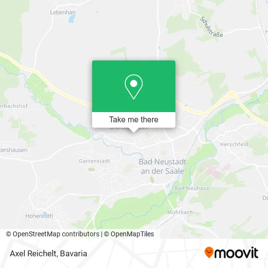 Карта Axel Reichelt