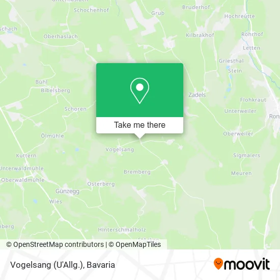 Карта Vogelsang (U'Allg.)