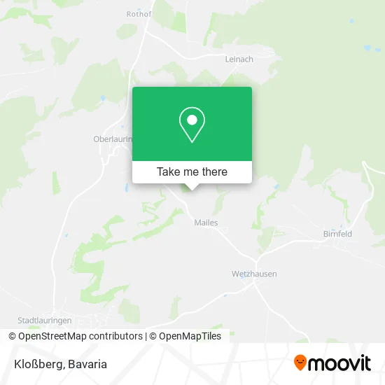 Карта Kloßberg