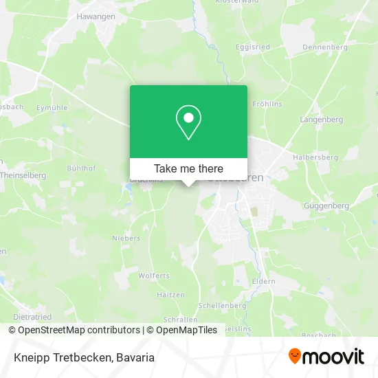 Карта Kneipp Tretbecken