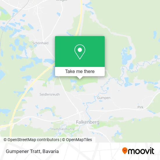 Карта Gumpener Tratt