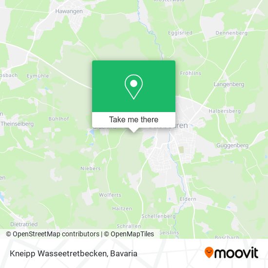 Карта Kneipp Wasseetretbecken