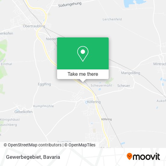 Gewerbegebiet map