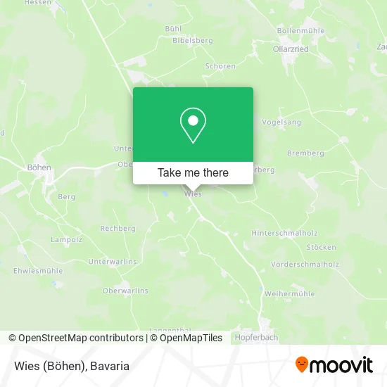 Карта Wies (Böhen)