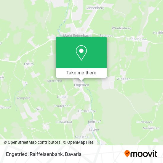 Engetried, Raiffeisenbank map