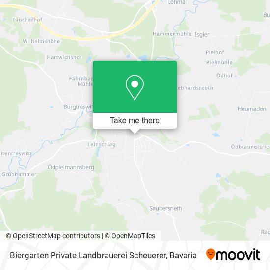 Biergarten Private Landbrauerei Scheuerer map