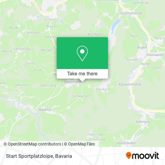 Start Sportplatzloipe map