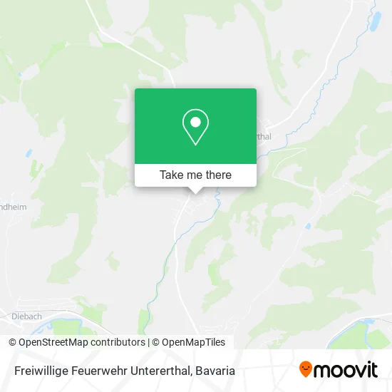 Карта Freiwillige Feuerwehr Untererthal