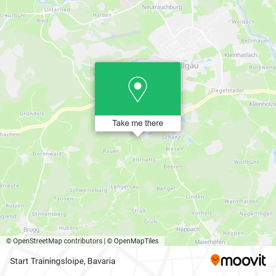 Карта Start Trainingsloipe