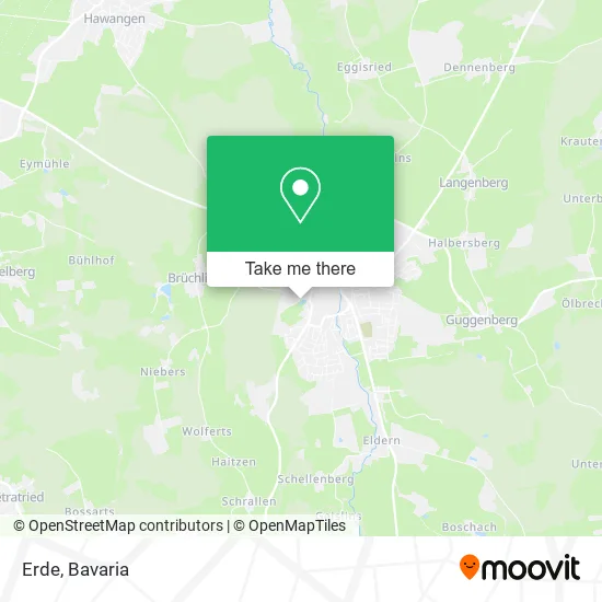 Карта Erde