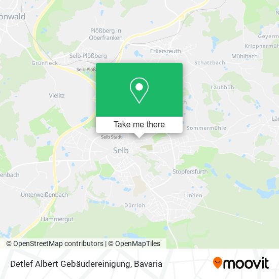 Detlef Albert Gebäudereinigung map