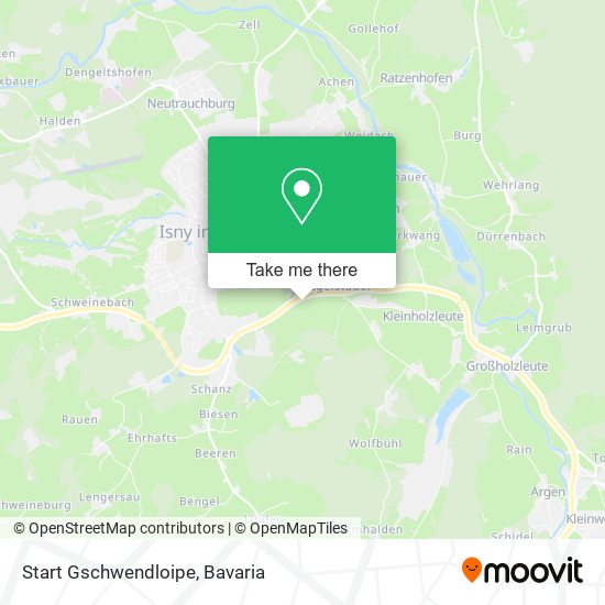 Start Gschwendloipe map