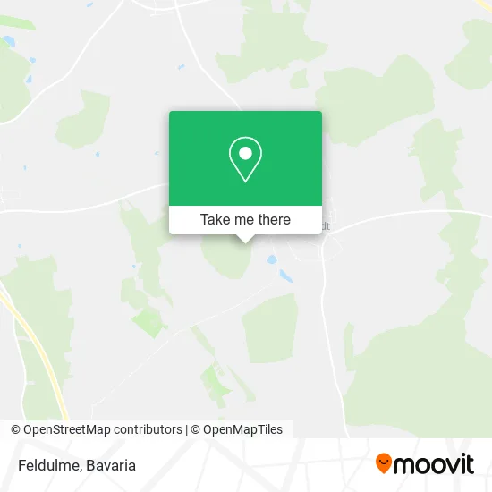 Feldulme map