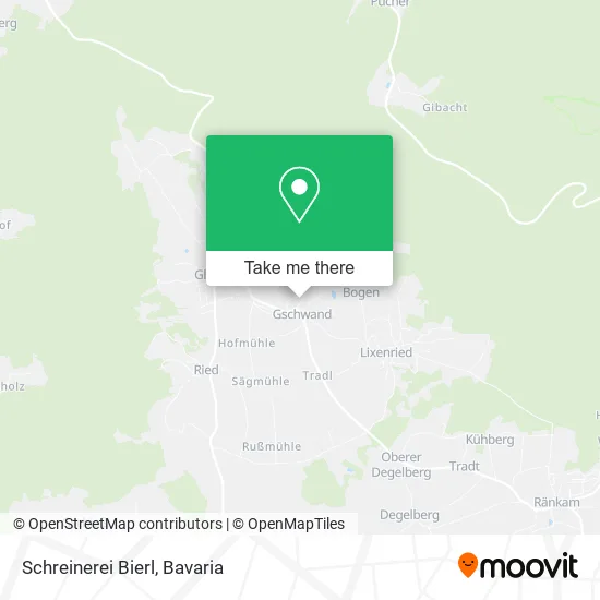 Карта Schreinerei Bierl