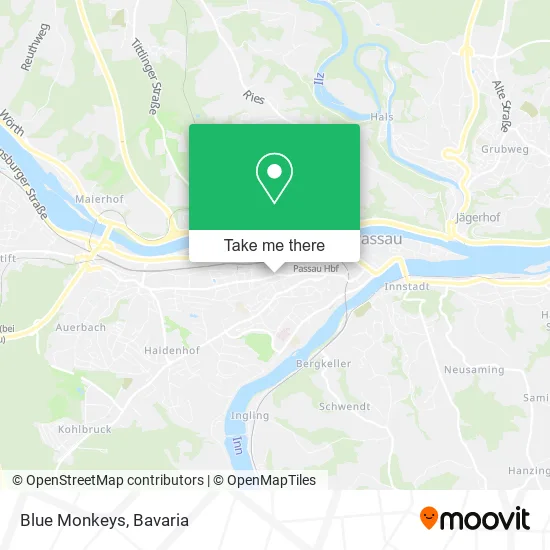 Карта Blue Monkeys