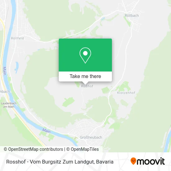 Карта Rosshof - Vom Burgsitz Zum Landgut