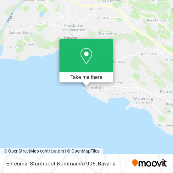 Карта Ehrenmal Sturmboot Kommando 906