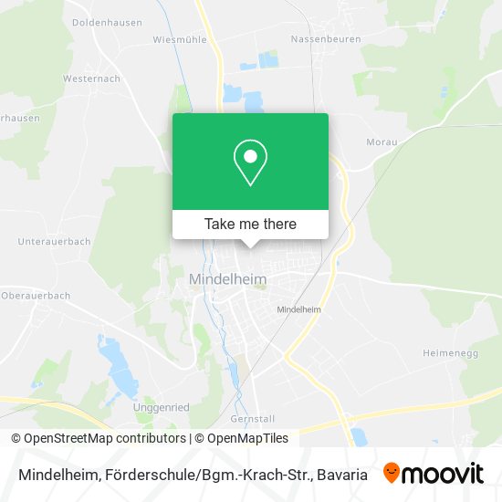 Mindelheim, Förderschule / Bgm.-Krach-Str. map