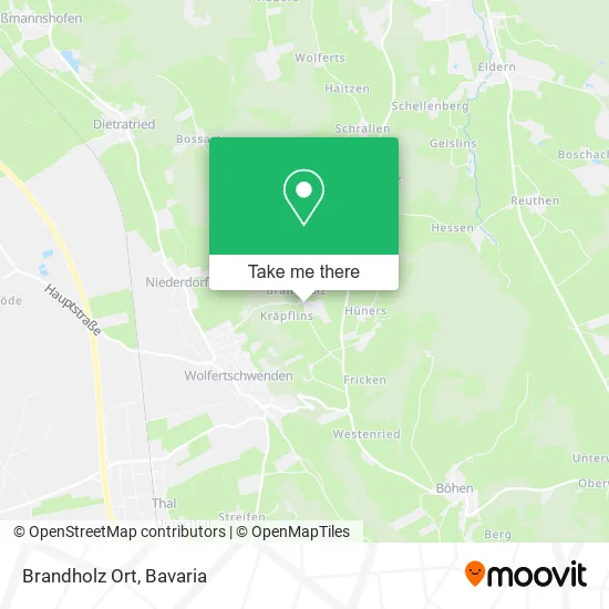 Карта Brandholz Ort