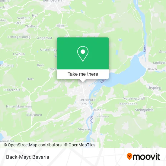 Карта Back-Mayr