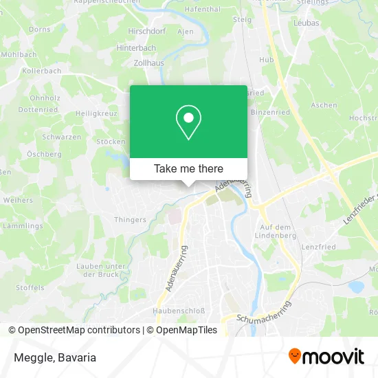 Карта Meggle