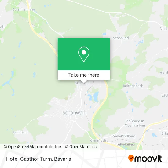 Карта Hotel-Gasthof Turm