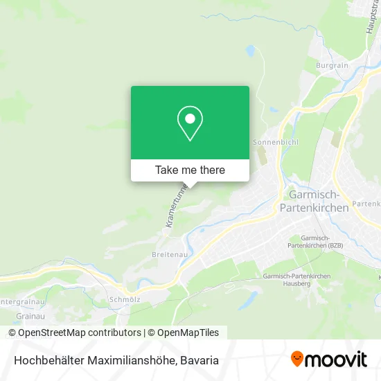 Карта Hochbehälter Maximilianshöhe