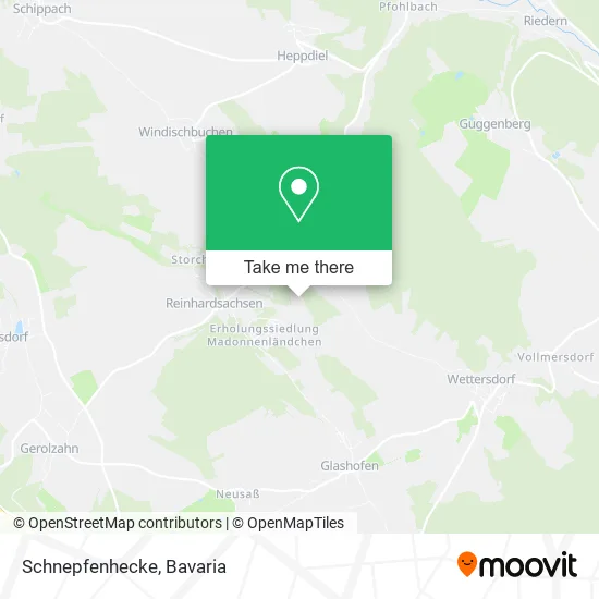 Карта Schnepfenhecke