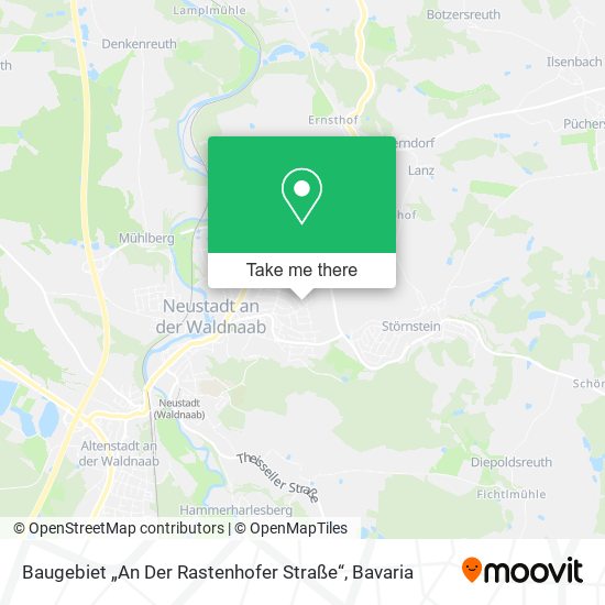 Baugebiet „An Der Rastenhofer Straße“ map