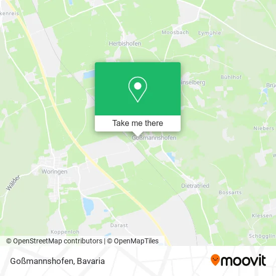 Карта Goßmannshofen