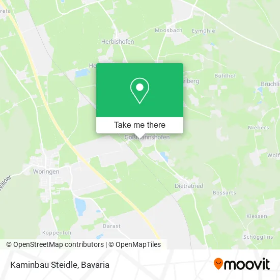 Карта Kaminbau Steidle