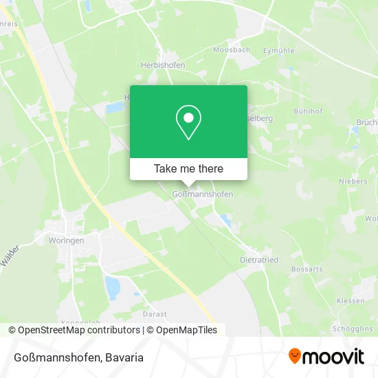 Карта Goßmannshofen