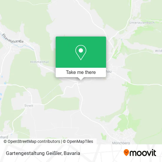 Карта Gartengestaltung Geißler
