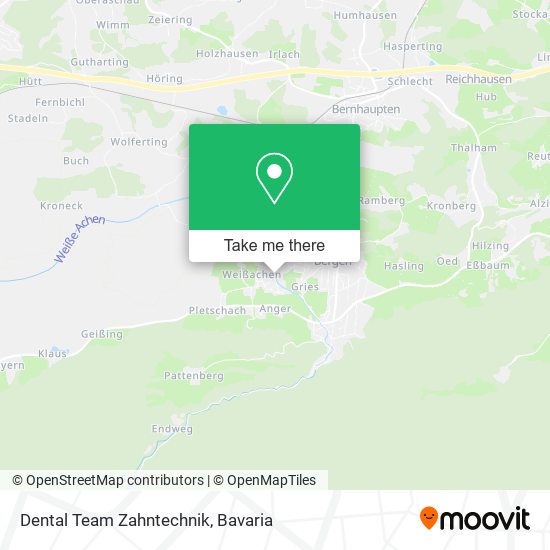 Dental Team Zahntechnik map