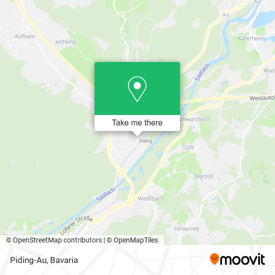 Карта Piding-Au